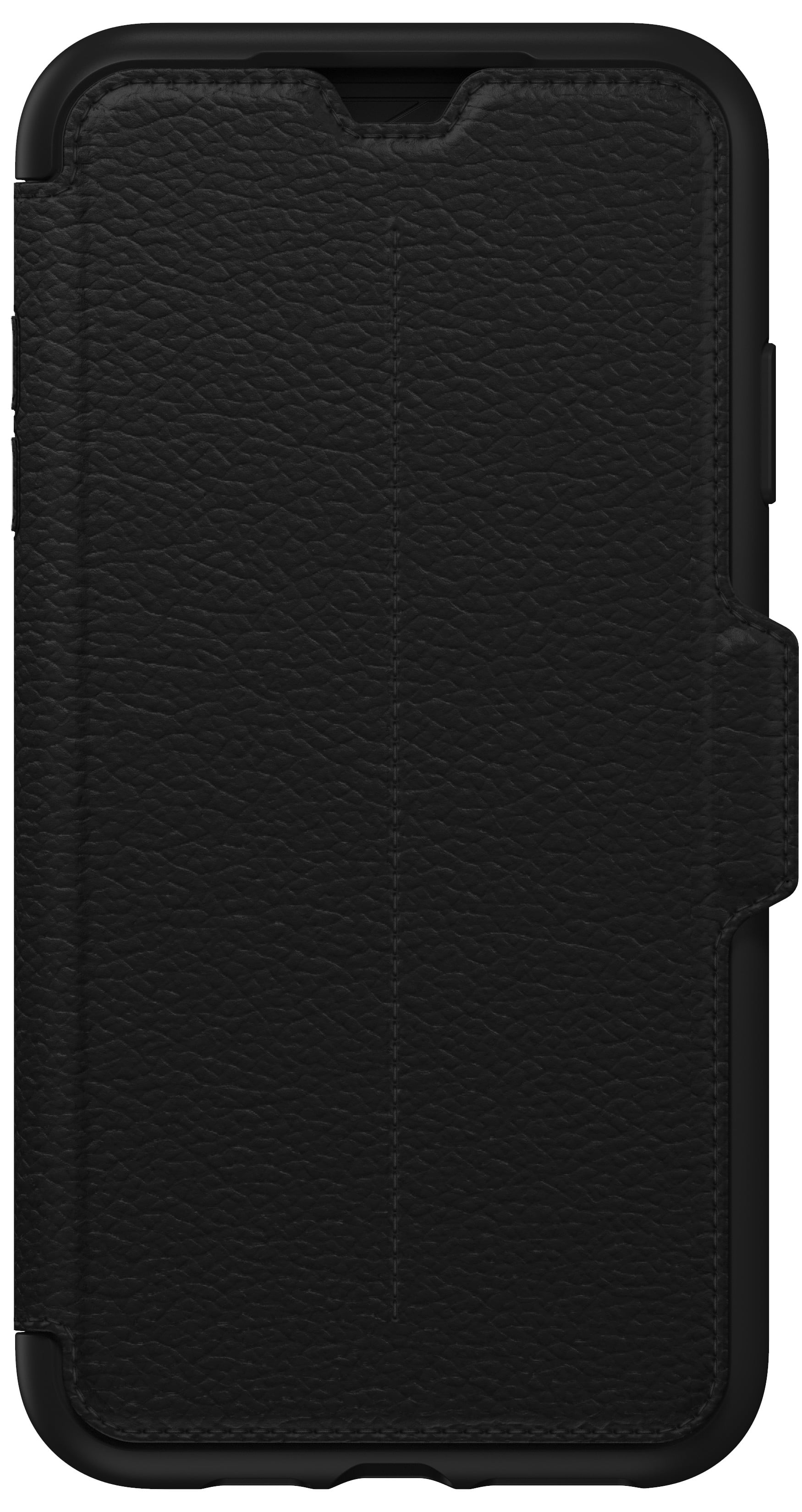 Genuine leather folio case with drop protection•• Stylish, premium