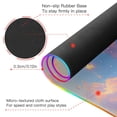 thumbnail image 4 of Large RGB Gaming Mouse Pad Led Glowing Mousepad Non-Slip Rubber Base 13 Light Modes 31.5x11.8 Hot Air Balloons Floating in Sky, 4 of 6