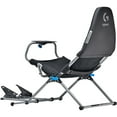 thumbnail image 2 of Playseat® Challenge X Carbon Quality Steel Logitech G Edition Racing Simulator Cockpit Video Game Chair, Black, 2 of 16