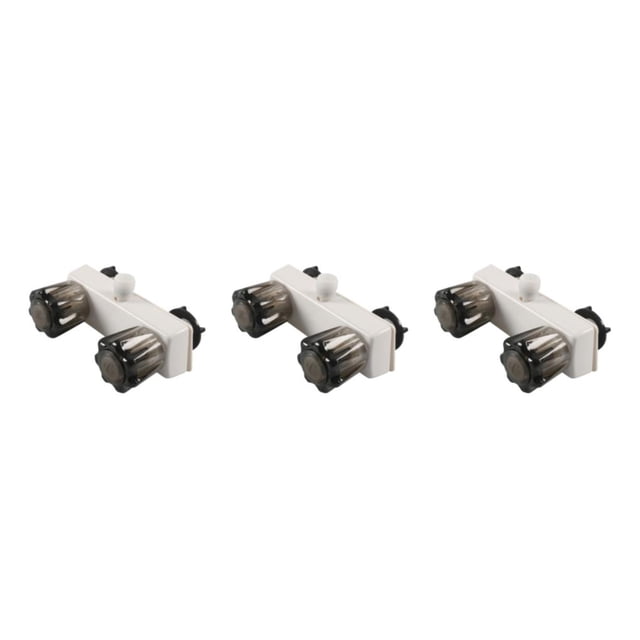 Guardoinrt RV Shower Faucet Diverter RV Shower RV Experience Convenient Efficient White 3Set