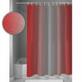 thumbnail image 3 of Red Grey Ombre Shower Curtains for Bathroom Waterproof Fabric Bath Curtains Decor Bath Tub Curtain Modern Gradient Abstract Art Decorative Shower Curtain Sets with 12 Hooks, 72x72 Inch, 3 of 6