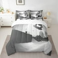 thumbnail image 2 of Feelyou Boys Skateboard Lover Bedding Comforter Set 7-Piece for Kids, Street Sport Player King Bedding Sets, Modern Outdoor Game Bed Sheets, Ultra Soft Home Decor, 2 of 7
