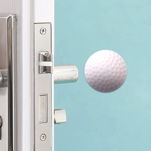 TIMIFIS Door Lock Protective Pad Rubber Silent Door Rear Collision Pad Wall Collision Ball Thickened Door Handle Pad Door Lock Protective Pad Kitchen Gadgets