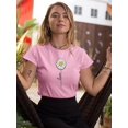 thumbnail image 2 of Love Daisy Positive Heart  T-Shirt Women -Image by Shutterstock, Female Medium, 2 of 4