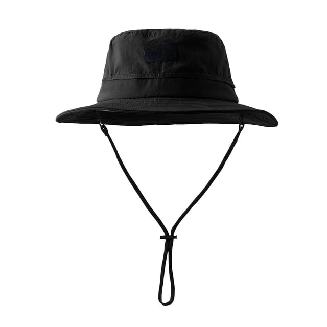 Sombrero de pescador de secado rápido con protección solar para exteriores, estilo japonés, para acampar, escalar montañas, ala grande, protección UV
