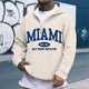 thumbnail image 1 of MHFRRA Sudadera con Capucha y Cremallera de Un Cuarto con Estampado de Letras, Suave, para Uso Diario, Cómoda, Ligera, Deportiva E Informal Beige, 1 of 3