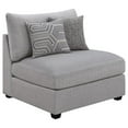 thumbnail image 5 of Pemberly Row 4-Piece Upholstered Fabric Modular Sectional in Gray, 5 of 16