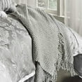 thumbnail image 4 of Hallmart Collectibles Riverbrook Home Kacee Platinum 12-piece Comforter Set King, 4 of 8
