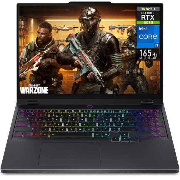 Laptop Gamer LENOVO Legion 5 GeForce RTX 5060 Core i7 14700HX 16GB DDR5 SSD 512GB 15.1" Teclado Ingles Gaming Competitivo