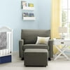 Baby Relax Coco Chair and a Half Glider, Gray