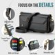 thumbnail image 5 of Funda tipo cartera para Samsung Galaxy Note 20 Ultra con bloqueo RFID, tarjetero, cremallera y ranura para billetes, correa de hombro magnética de piel sintética suave para Galaxy Note 20 Ultra, 5 of 9