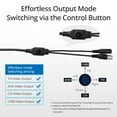 thumbnail image 6 of SANNCE 4-in-1 1080p Security Analog Camera with 100 ft Night Vision, CCVT Indoor/Outdoor Home Surveillance Camera for AHD/TVI/CVI/CVBS, IP66 Waterproof & Night Vision, 6 of 15