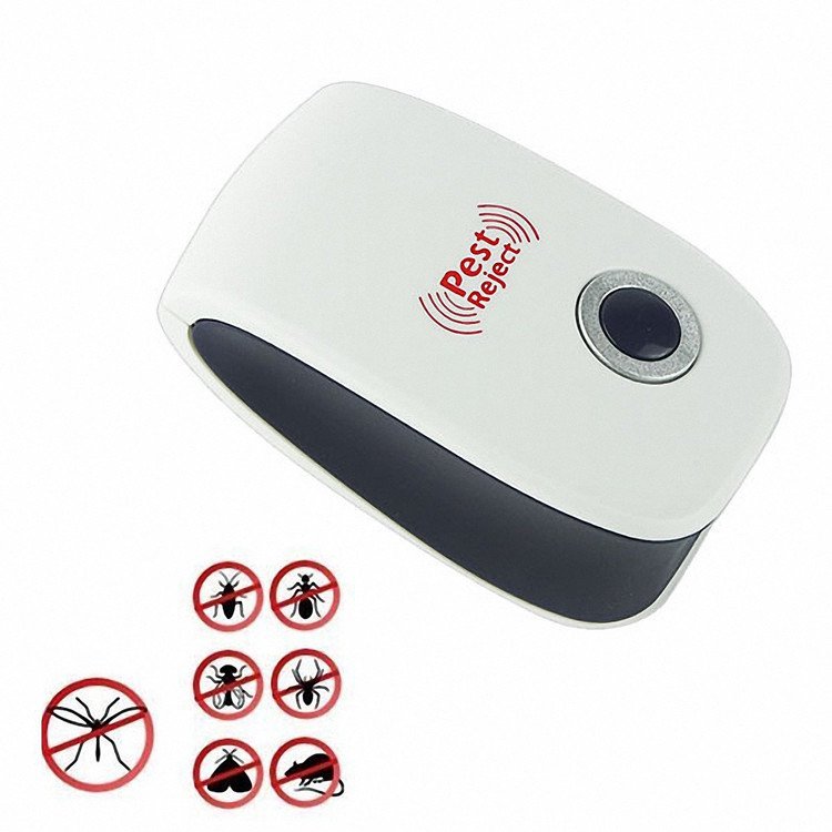 Ultrasonic Pest Repeller Spider Repellent with Nigh Light[1 pack