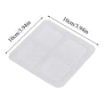 thumbnail image 3 of 10 Pcs Shower Drain Cover Hair Catcher Bathroom Drain Protector,2026 New Disposable Hair Drain Stickers,4"x4" Shower Drain Mesh Cover Floor Drain for Shower Kitchen Bathroom Tub, 3 of 5