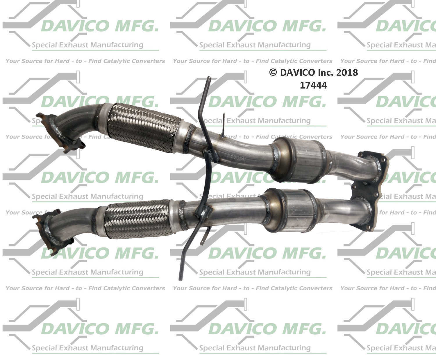 Davico Mfg 17444 Direct-Fit Catalytic Converter