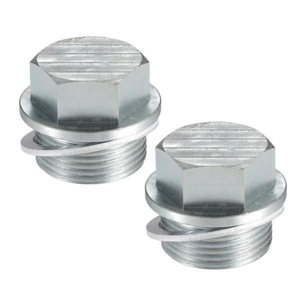 Tapón Magnético Drenaje Aceite M14 X 1.5 - 2 Unidades Con Junta De Cobre, Para Coches, Motos Y Barcos