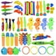 thumbnail image 3 of Juguete de buceo de verano para niños, piscina, juguete acuático, esnórquel, torpedo, palo de buceo, juego combinado de gemas, 3 of 6
