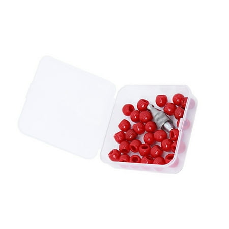 RYUJNDK Dents Repair Hammer Heads with Top Covers Manual Tool Knocks Down Head Dents Repair Tool Accessories 30Pcs/50Pcs