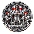 thumbnail image 5 of Honor Brotherhood Commemorative Coin, Stunning Collectible, Unity Friendship Token For Enthusiasts And Meaningful Camaraderie Displays (Metal Material), 5 of 9