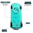 thumbnail image 4 of Ilumina el coche de juguete transparente para niños con coloridos engranajes en movimiento, 4 of 5