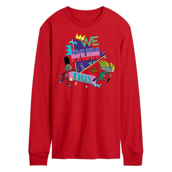 Hey Arnold! - Retro Arnold and Gerald - Men's Long Sleeve T-Shirt