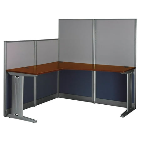 Bush Office-in-an-Hour L-Shaped Computer Desk