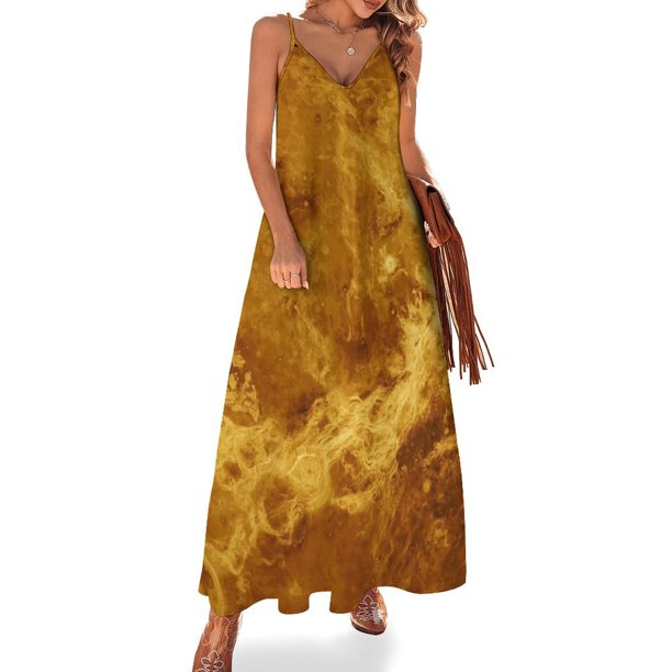 Vestido sin mangas Planet Venus Vestidos de noche para mujer Vestidos elegantes