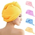 thumbnail image 1 of RAPID DRYING HAIR TOWEL - Thick Absorbent Shower Cap Fast 5 Colours, 1 of 5