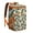 Orange-25, variant on Botanical Palm Leaves Cooler Backpack 20L Insulated Lunch Bag for Outdoor Camping Beach with Tropical Floral Design