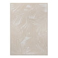 thumbnail image 2 of World Rug Gallery Contemporary Palm Leaf Textured Flat Weave Indoor/Outdoor Area Rug - NATURAL 7'10"X10', 2 of 9