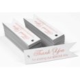 thumbnail image 2 of Inkdotpot Rose Gold Foil Paper Hang Tags Thank You For Sharing Our Special Day Bridal Shower Favor Tags 50 Pieces, 2 of 6