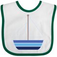 thumbnail image 3 of Inktastic Sailboat Nautical Sailing Boys or Girls Baby Bib, 3 of 4
