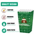 thumbnail image 3 of Football Tailgate Decorations Disposable Paper Popcorn Bucket Supplies , Football Theme Paper Party Decor Tray - style:style3;, 3 of 5