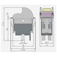 thumbnail image 4 of SW7A Table Saw On-Off Toggle Switch Replacemen for 489105-00 1343759 400060680002 Drill Press, 4 of 5