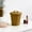 Gold, variant on Cute Metal Desktop Can with Lid, Multi-Use Mini Waste Bin for Office, Kitchen & Craft Organizers