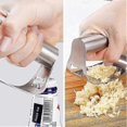 thumbnail image 5 of 2024 New Stainless Steel Garlic Presser, Garlic Press Rocker Garlic Mincer Garlic Crusher ws, 5 of 5