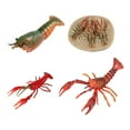 thumbnail image 2 of Fufafayo under $5 Crayfish Toy Figures, Crayfish Model Toys, Soft Plastic Animal Figures for Kids, Colorful Sea Creature Play Set, Educational and Imaginative Play Toys, Home Decor and Ornament Set, 2 of 9