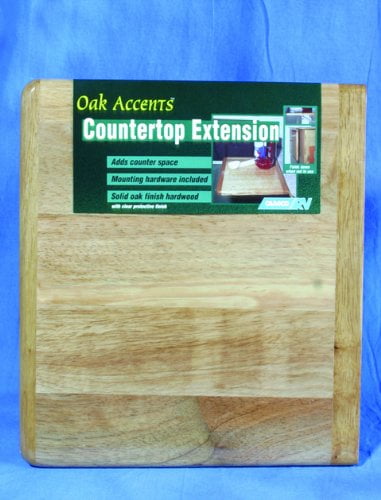 Camco Oak Accents Rv Counter Top Extension Securely Mounts To
