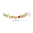 thumbnail image 4 of MasteelfCA Welcome Back Banner Welcome Back Banner Decor School Party Decor Decorative Paper Banner, 4 of 8