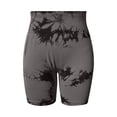 thumbnail image 7 of IWRICH Women's High Waist Workout Biker Shorts Gym Printed Seamless Cycling Scrunch Yoga Shorts Black M, 7 of 7