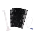 thumbnail image 1 of Aquarium Fish Tank Bottom Filter Plate Decorative Under Gravel Enhancer System - 24P, 1 of 10