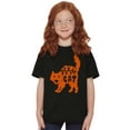 thumbnail image 5 of Vintage Halloween Scaredy Cat Cute Girls Kids T Shirt Tees Teen Brisco Brands L, 5 of 6