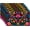 Colorful Floral Mexican, variant on Colorful Floral Mexican Placemats Set of 6 Washable Table Mats for Kitchen Dining Table,Heat-Resistant Place Mats for Indoor Outdoor Party Holiday Decoration
