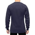 thumbnail image 2 of JMR Men's Heavy Weight Long Sleeve Thermal Shirt Crew Neck Top Underwear,  Colors, Sizes, 2 of 9
