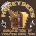 thumbnail image 3 of CafePress - Honeybees Smoke 'Em If You've Got 'Em Dark T Shirt - Men's Classic Graphic Cotton T-Shirt, 3 of 4