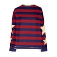 thumbnail image 4 of WEAIXIMIUNG Sweat-Shirt pour Femmes "T-Shirt Graphique Surdimensionné Rétro à Manches Longues avec Col Rond pour Femmes", 4 of 4