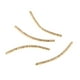 thumbnail image 4 of 4x de tubo curvo Collar Conector Separadores de Golden 2 × 30mm Sunnimix Bolas de espaciador de tubo curvo, 4 of 8