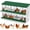green, variant on Towallmark 6-Hole Chicken Nesting Box for Laying Eggs, Roll out Nesting Boxes for Hens, Chickens, Ducks, Two-Tier Large Egg Laying Boxes