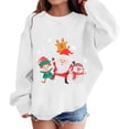 thumbnail image 5 of FDDMis Family Christmas T Shirts Boys Christmas Sweatshirt Boys Long Sleeve Tshirts Orange Tshirt Kids Boy Clothes Size 7 Baby Clothes Boy for Baby, White 7-8 Years, 5 of 6