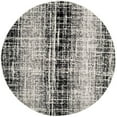thumbnail image 1 of Safavieh Adirondack Collection ADR116B Ivory and Silver Modern Abstract Round Area Rug (6' Diameter), 1 of 3